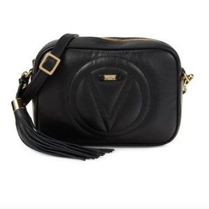 Valentino Mia Logo Leather Shoulder Bag